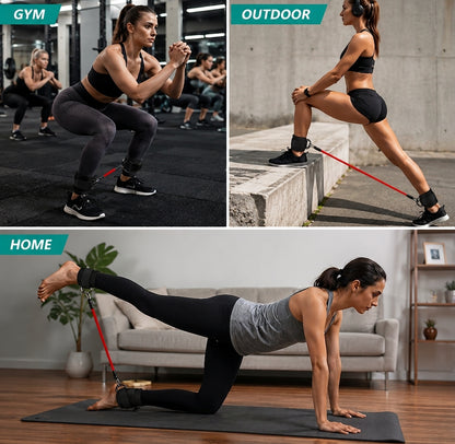 5pcs Ankle Resistance Bands